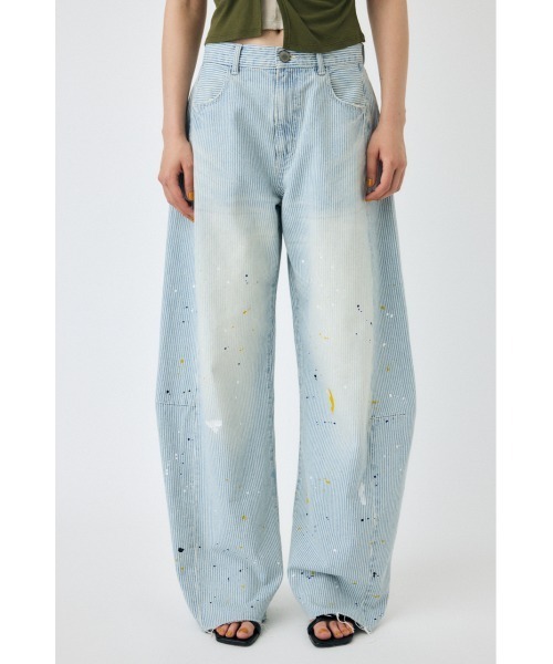 BALLOON PAINTER WIDE STRAIGHT（デニムパンツ）｜MOUSSY