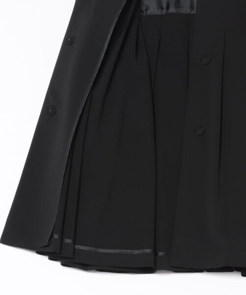 ADORE(アドーア)の「ドライタッチジョーゼットジャケット(ノーカラージャケット・レディース・カーキ/ブラック・38)」の17枚目の写真