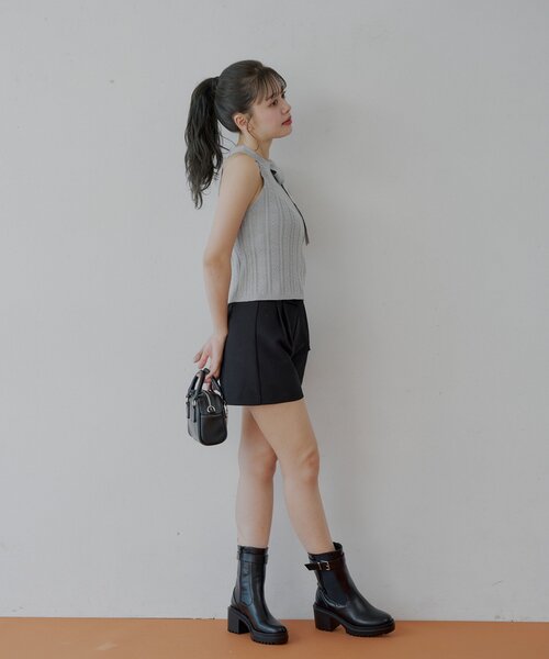 Chico レース付きニットタンク レース付きニットタンク | Chico(チコ)レディース | PAL CLOSET