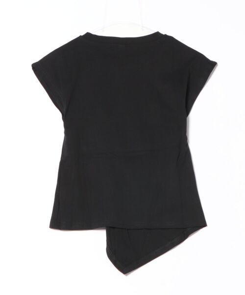 Geeong（ジーオン）の「【ZOZO限定】アシンメトリーシャーリングトップス（Tシャツ/カットソー・レディース・ライトブルー/ブラック/ホワイト・FREE）」の15枚目の写真