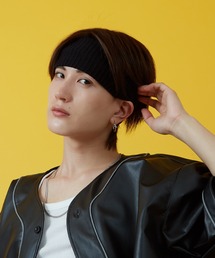 improves（インプローブス）の「リブ編みヘアバンド（ヘアバンド）」