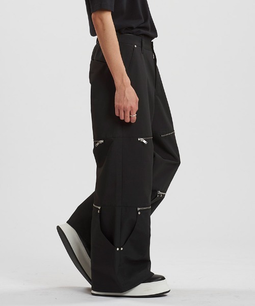 NO ID.(ノーアイディ)の「mp13954-2wayワイドパンツ(その他パンツ・メンズ・グレー/ブラック・2/1)」の19枚目の写真