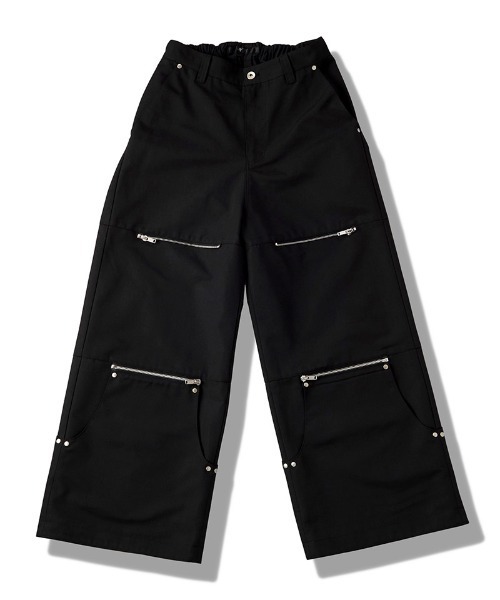 NO ID.(ノーアイディ)の「mp13954-2wayワイドパンツ(その他パンツ・メンズ・グレー/ブラック・2/1)」の13枚目の写真