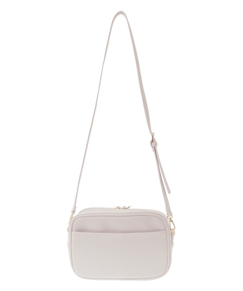 Maison de FLEUR(メゾンドフルール)の「リボンキルティングスクエアポシェット(ショルダーバッグ・レディース・ブラック/ライトピンク・FREE)」の9枚目の写真