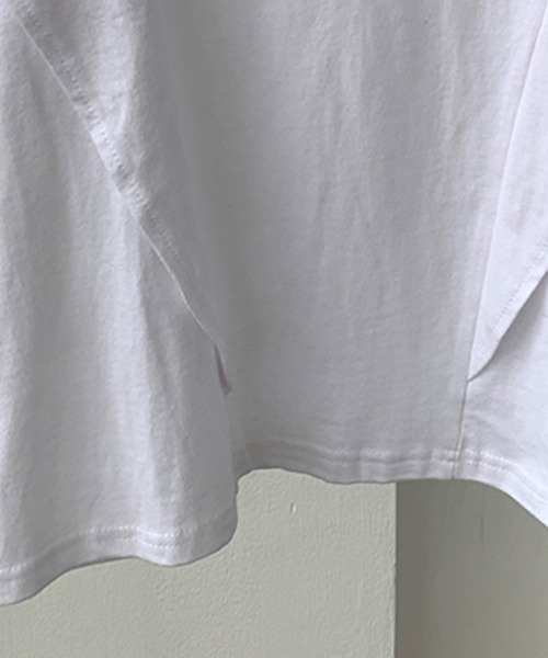 ReRe(リリ)の「フレンチスリーブフリルカットソー(Tシャツ/カットソー・レディース・ブラック/ホワイト・FREE)」の13枚目の写真