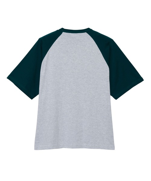 NOSTALGICA(ノスタルジカ)の「【 Disney NOSTALGICA 】 ノスタルジカ ラグランTシャツA 25S7(Tシャツ/カットソー・レディース・ホワイト×グリーン/ホワイト×パープル/ホワイト系その他・LARGE)」の9枚目の写真