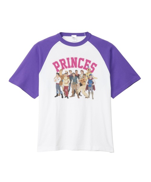 NOSTALGICA(ノスタルジカ)の「【 Disney NOSTALGICA 】 ノスタルジカ ラグランTシャツA 25S7(Tシャツ/カットソー・レディース・ホワイト×グリーン/ホワイト×パープル/ホワイト系その他・LARGE)」の5枚目の写真
