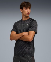 PUMA（プーマ）の「PUMA プーマ メンズ ランニング ヴェロシティ AOP 半袖 Tシャツ（Tシャツ/カットソー・メンズ）」