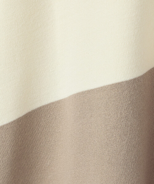 COMME CA ISM（コムサイズム）の「バイカラー ポンチョカーディガン（カーディガン/ボレロ・レディース・ブラック/ブラウン/アイボリー・FREE）」の20枚目の写真