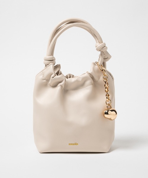 nunela（ヌネラ）の「デザインハンドバッグ【No.7】（ハンドバッグ・レディース・キャメル/ブラック/ナチュラル/イエロー/ブラウン・FREE）」の20枚目の写真