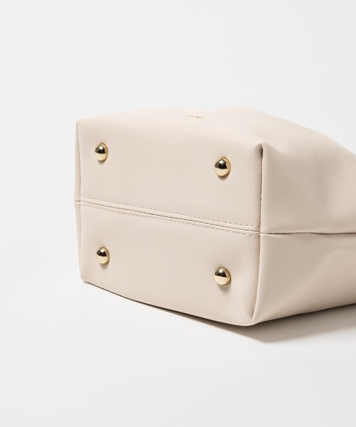 nunela（ヌネラ）の「デザインハンドバッグ【No.7】（ハンドバッグ・レディース・キャメル/ブラック/ナチュラル/イエロー/ブラウン・FREE）」の22枚目の写真