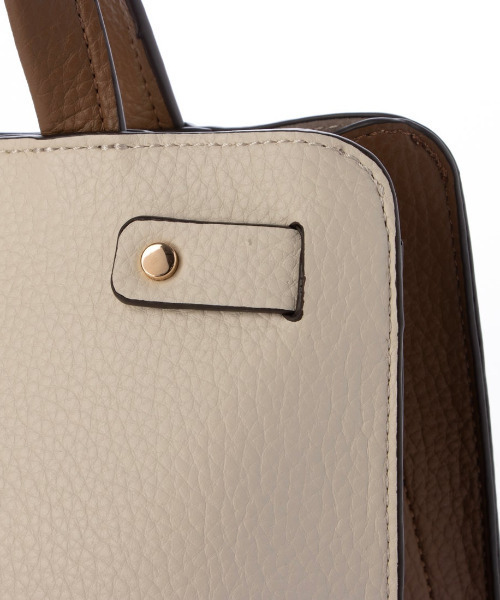 cache cache(カシュ カシュ)の「カシュカシュ cachecache / スクエア2wayミニバッグ(ハンドバッグ・レディース・ベージュ系その他/ワインレッド/ブラック/アイボリー・FREE)」の10枚目の写真