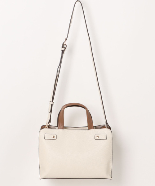 cache cache(カシュ カシュ)の「カシュカシュ cachecache / スクエア2wayミニバッグ(ハンドバッグ・レディース・ベージュ系その他/ワインレッド/ブラック/アイボリー・FREE)」の12枚目の写真