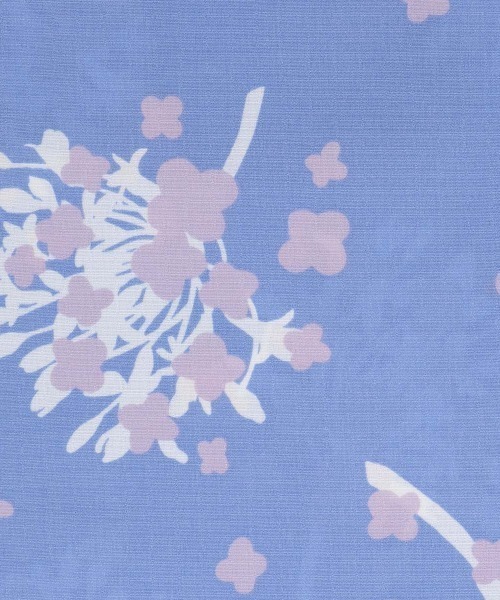 NAIGAI（ナイガイ）の「HOUSE WEAR STUDIO ポリエステル100％ ニューブッチャー ダンデライオン柄 後結び 背付きエプロン 70373021（エプロン・レディース・ピンク/ブルー/グレー・FREE）」の11枚目の写真