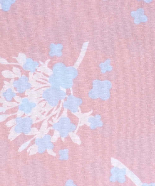 NAIGAI（ナイガイ）の「HOUSE WEAR STUDIO ポリエステル100％ ニューブッチャー ダンデライオン柄 後結び 背付きエプロン 70373021（エプロン・レディース・ピンク/ブルー/グレー・FREE）」の12枚目の写真