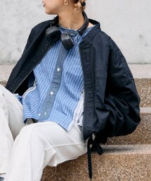 etsinta | 【etsinta／エシンタ】リメイクドロストシャツブルゾン(ブルゾン)