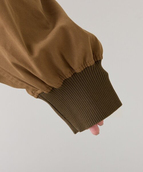 etsinta（エシンタ）の「【etsinta／エシンタ】リメイクドロストシャツブルゾン（ブルゾン・レディース・キャメル/ブラック/カーキ・ONE SIZE）」の21枚目の写真