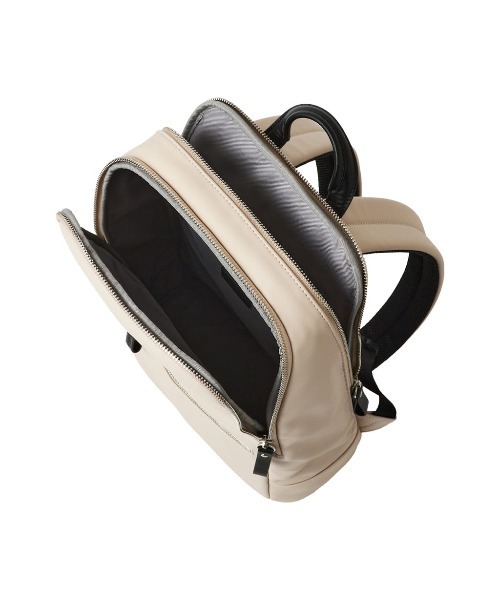 ノートPC収納可能】クッション入りA4リュック（ハンドバッグ）｜+diana