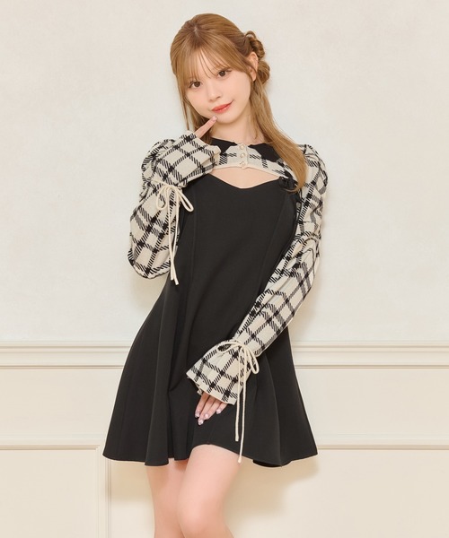 apres jour(アプレジュール)の「ミニキャミワンピース+ロングスカートSET(ワンピース・レディース・ブラック系その他/ブラック系その他2/ブラック・X-LARGE/フリー)」の20枚目の写真