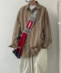 REBALANCE（リバランス）の「メンズヴィンテージ風ストライプシャツ（シャツ/ブラウス）」