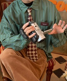 REBALANCE（リバランス）の「メンズヴィンテージ風ストライプシャツ（シャツ/ブラウス）」