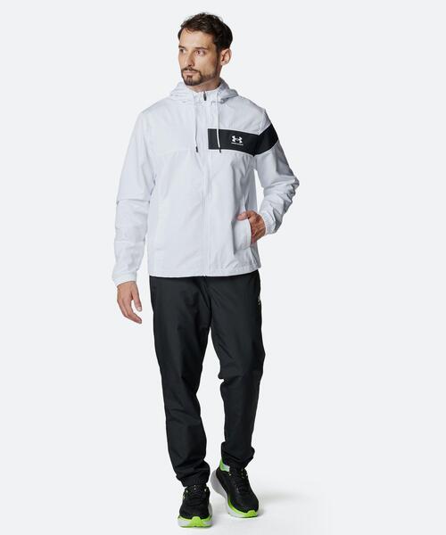 UNDER ARMOUR(アンダーアーマー)の「UAメッシュ ライナー カラーブロック ジャケット(ライフスタイル/メンズ)(その他アウター・メンズ・ホワイト・XL/S/M/2XL/L/3XL)」の3枚目の写真