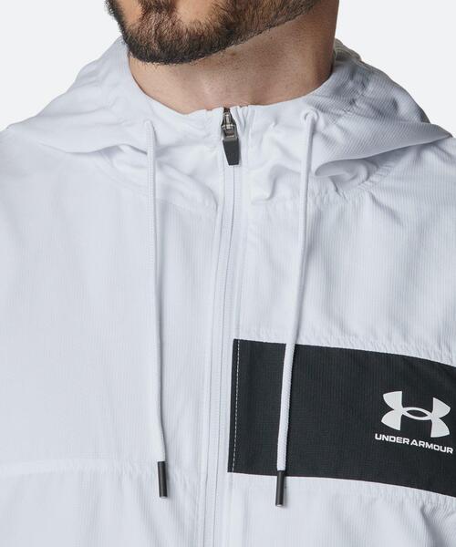 UNDER ARMOUR(アンダーアーマー)の「UAメッシュ ライナー カラーブロック ジャケット(ライフスタイル/メンズ)(その他アウター・メンズ・ホワイト・XL/S/M/2XL/L/3XL)」の5枚目の写真