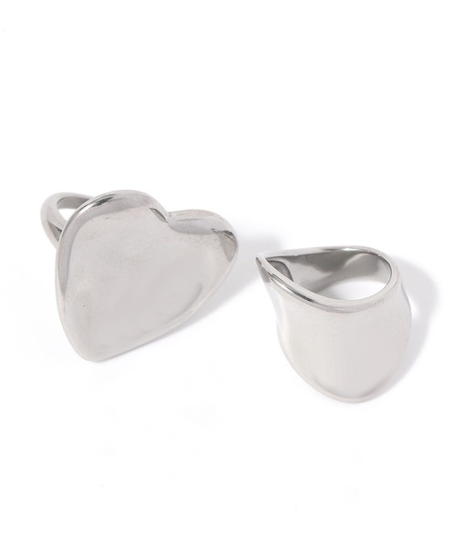 LOWRYS FARM（ローリーズファーム）の「ステンレスＢＩＧリング  588511（リング・レディース・シルバー系その他/シルバー系その他2/シルバー/ゴールド系その他2/ゴールド系その他/ゴールド・FREE）」の9枚目の写真