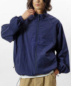 Nike ネイビー プルオーバー ウォームアップウェア ブランド古着】ウォームアッププルオーバー（ナイロンジャケット