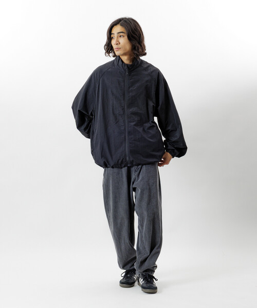 【♪様限定】Curensology ボアスタンドジップブルゾン チャコールグレー ADMIX/ATELIER SAB MEN ブルゾン アウター 「no sweat.×ADMIX