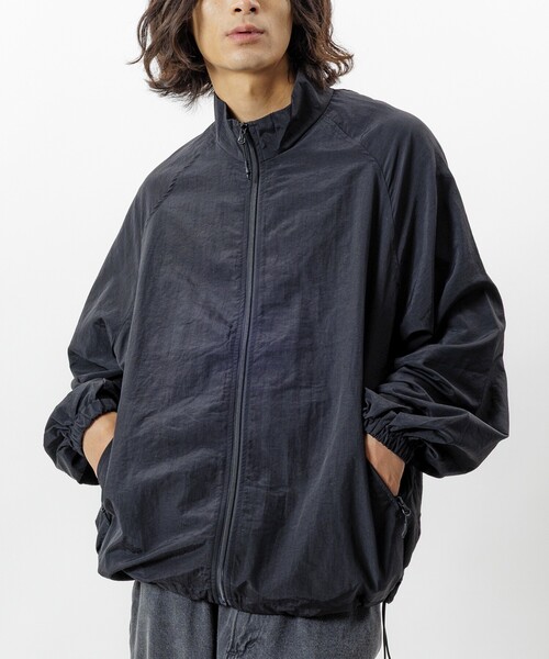 セール】限定展開 リラックスフィット スタンドカラー ナイロン