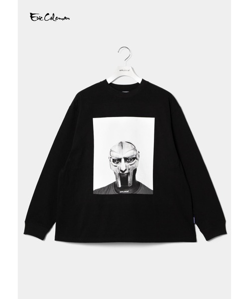 APPLEBUM（アップルバム）の「“ERIC COLEMAN” L/S T-SHIRT-MV1（Tシャツ/カットソー・メンズ・ホワイト/ブラック・X-LARGE/LARGE/MEDIUM/XX-LARGE）」の2枚目の写真