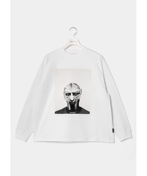 APPLEBUM（アップルバム）の「“ERIC COLEMAN” L/S T-SHIRT-MV1（Tシャツ/カットソー・メンズ・ホワイト/ブラック・X-LARGE/LARGE/MEDIUM/XX-LARGE）」の3枚目の写真