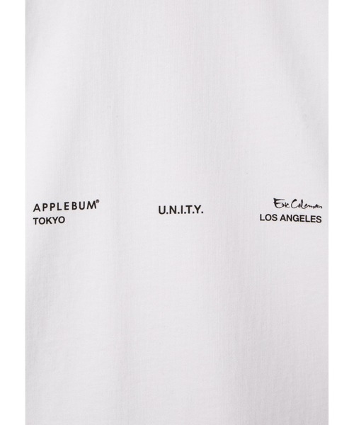 APPLEBUM（アップルバム）の「“ERIC COLEMAN” L/S T-SHIRT-MV1（Tシャツ/カットソー・メンズ・ホワイト/ブラック・X-LARGE/LARGE/MEDIUM/XX-LARGE）」の6枚目の写真