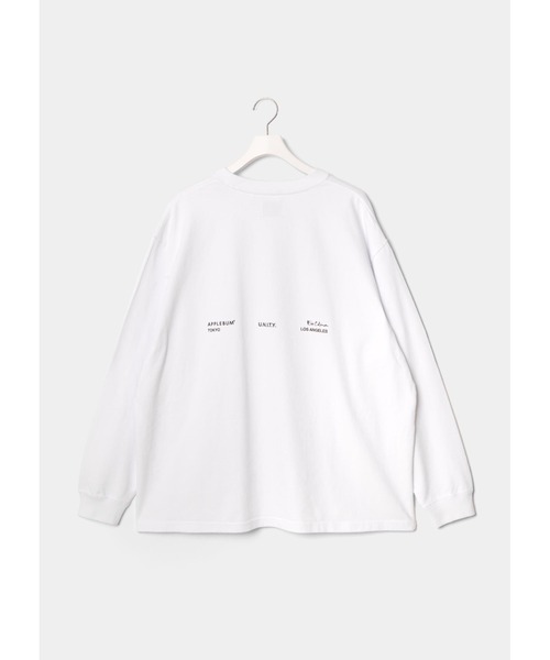 APPLEBUM（アップルバム）の「“ERIC COLEMAN” L/S T-SHIRT-MV1（Tシャツ/カットソー・メンズ・ホワイト/ブラック・X-LARGE/LARGE/MEDIUM/XX-LARGE）」の4枚目の写真