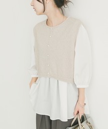 ITEMS URBANRESEARCH | ニットドッキングチュニック(チュニック)