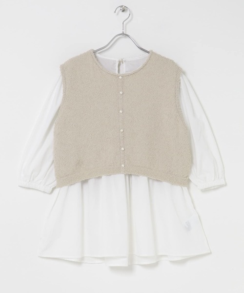 ITEMS URBANRESEARCH(アイテムズ アーバンリサーチ)の「ニットドッキングチュニック(チュニック・レディース・グレー系その他/ブラック・FREE)」の22枚目の写真