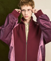 MAISON SPECIAL(]XyV)́sUNISEXtKnit Combination Prime-Over Drivers Knit Blouson/jbgRrvCI[o[hCo[Yjbgu]yMAISON SPECIAL/]XyVz(jbg/Z[^[)