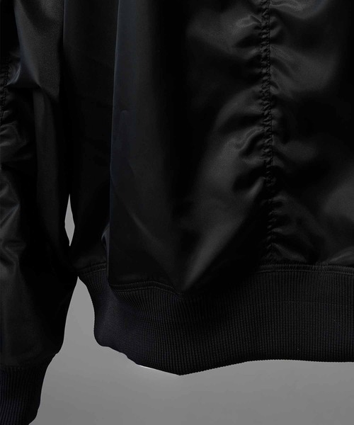 MAISON SPECIAL（メゾンスペシャル）の「《UNISEX》Knit Combination Prime-Over Drivers Knit Blouson/ニットコンビプライムオーバードライバーズニットブルゾン【MAISON SPECIAL/メゾンスペシャル】（ニット/セーター・メンズ・シルバー/ブラック/バーガンディー・0/1/2）」の4枚目の写真