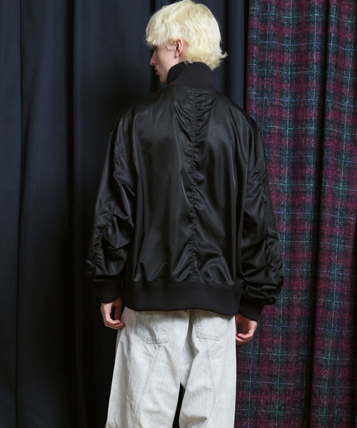 UNISEX》Knit Combination Prime-Over Drivers Knit Blouson/ニット