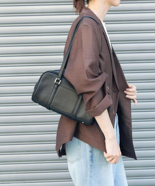 ITEMS URBANRESEARCH（アイテムズ アーバンリサーチ）の「シアージャケット（その他アウター・レディース・ブラック/グレー系その他/ブラウン・FREE）」の5枚目の写真