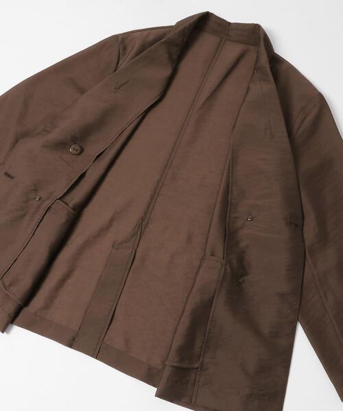 ITEMS URBANRESEARCH（アイテムズ アーバンリサーチ）の「シアージャケット（その他アウター・レディース・ブラック/グレー系その他/ブラウン・FREE）」の11枚目の写真