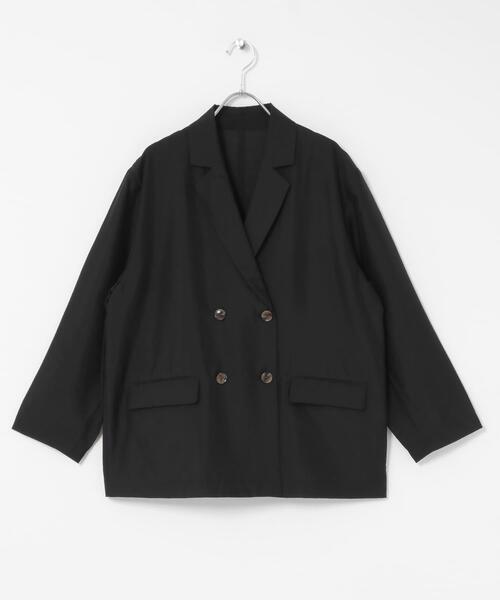 aere シアージャケット　black セール】シアージャケット（その他アウター）｜ITEMS URBANRESEARCH