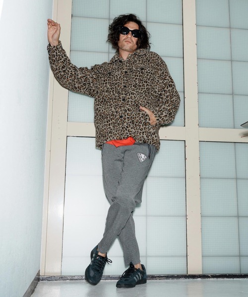 No Rain No Rainbow(ノーレインノーレインボー)の「mj11038-leopard boa CPO jacket ジャケット(NR25W-02)(ミリタリージャケット・メンズ・レオパード/アニマル・S/M/L/XL)」の16枚目の写真