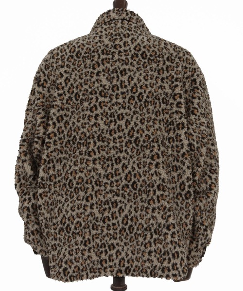 No Rain No Rainbow(ノーレインノーレインボー)の「mj11038-leopard boa CPO jacket ジャケット(NR25W-02)(ミリタリージャケット・メンズ・レオパード/アニマル・S/M/L/XL)」の18枚目の写真