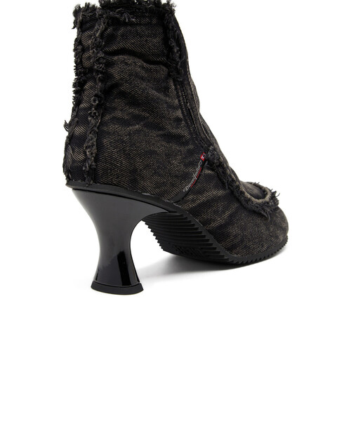 DIESEL（ディーゼル）の「ウィメンズ アンクルブーツ WOODSTOCK D-WOODSTOCK HEEL AB S（ブーツ・レディース・ブラック/インディゴブルー・38）」の8枚目の写真