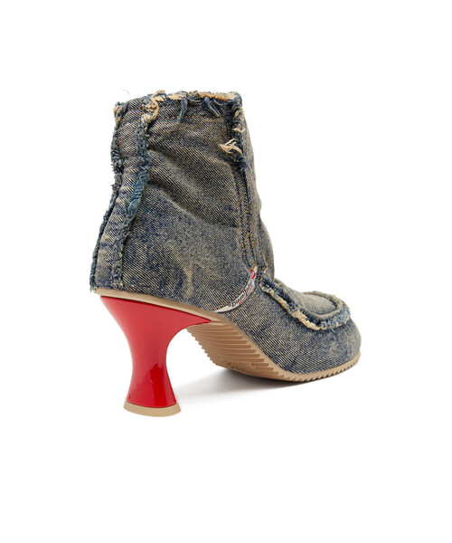 靴 DIESEL D-WOODSTOCK Men's D-Woodstock-Denim mules | Black | Diesel