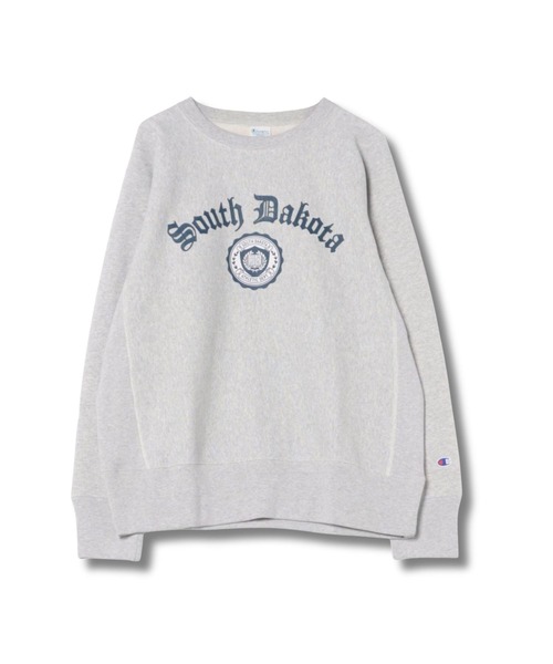 Champion(チャンピオン)の「Campion REVERSE WEAVE (R) Crew Neck Sweatshirt(スウェット・メンズ・バーガンディー/ブラック/グリーン/グレー/ネイビー/オートミール・XL/L/M)」の2枚目の写真