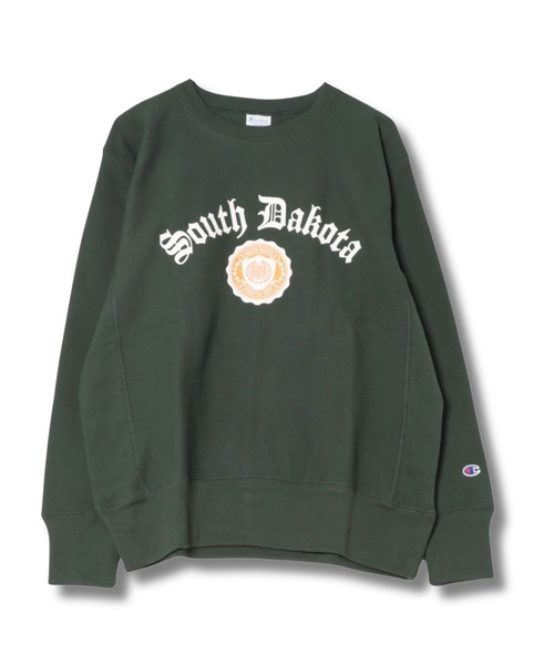 Champion(チャンピオン)の「Campion REVERSE WEAVE (R) Crew Neck Sweatshirt(スウェット・メンズ・バーガンディー/ブラック/グリーン/グレー/ネイビー/オートミール・XL/L/M)」の4枚目の写真