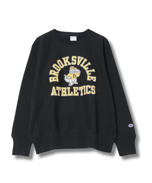 Champion(チャンピオン)の「Campion REVERSE WEAVE (R) Crew Neck Sweatshirt(スウェット・メンズ・バーガンディー/ブラック/グリーン/グレー/ネイビー/オートミール・XL/L/M)」の1枚目の写真